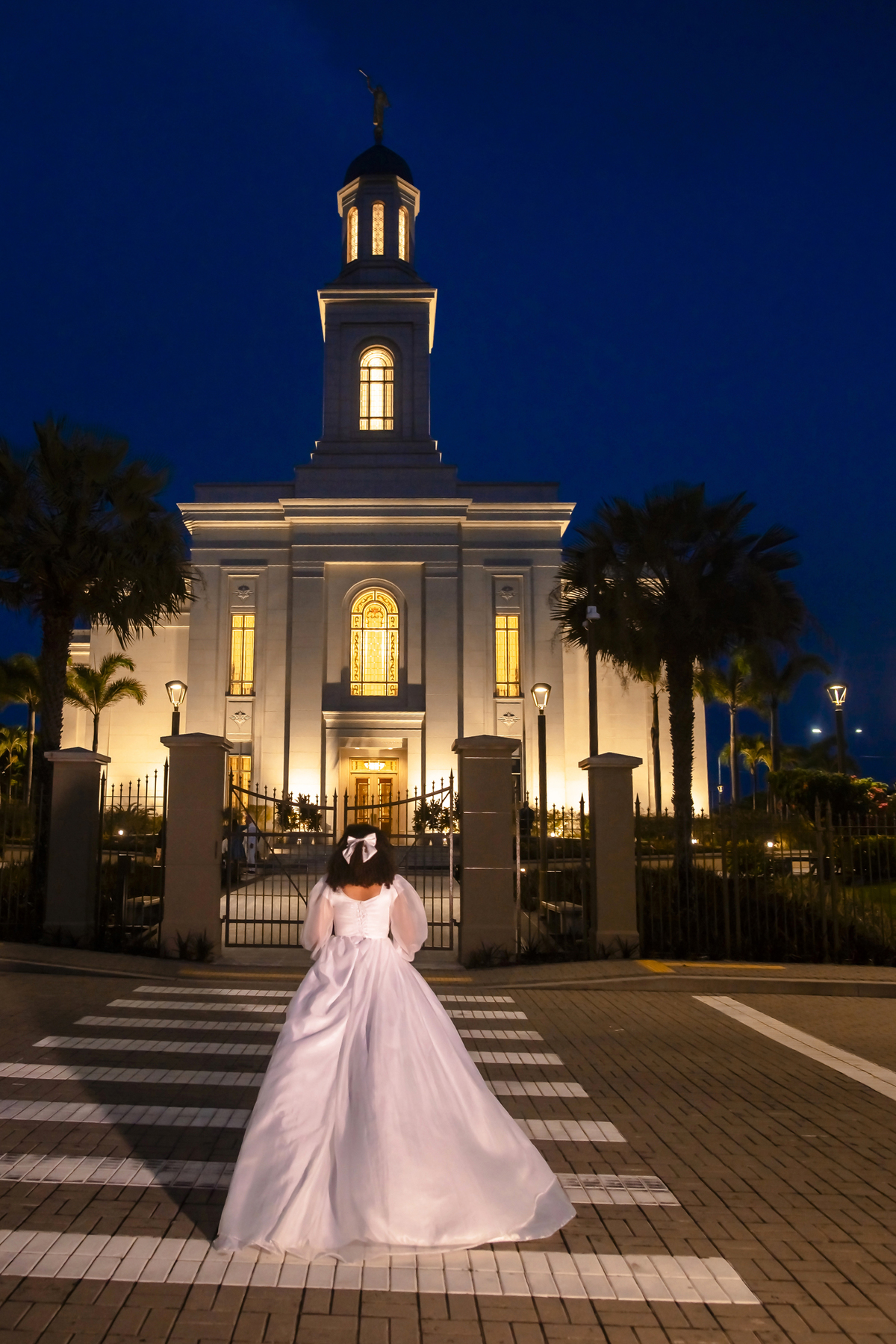 Ensaio fotográfico de casamento no Templo de Fortaleza