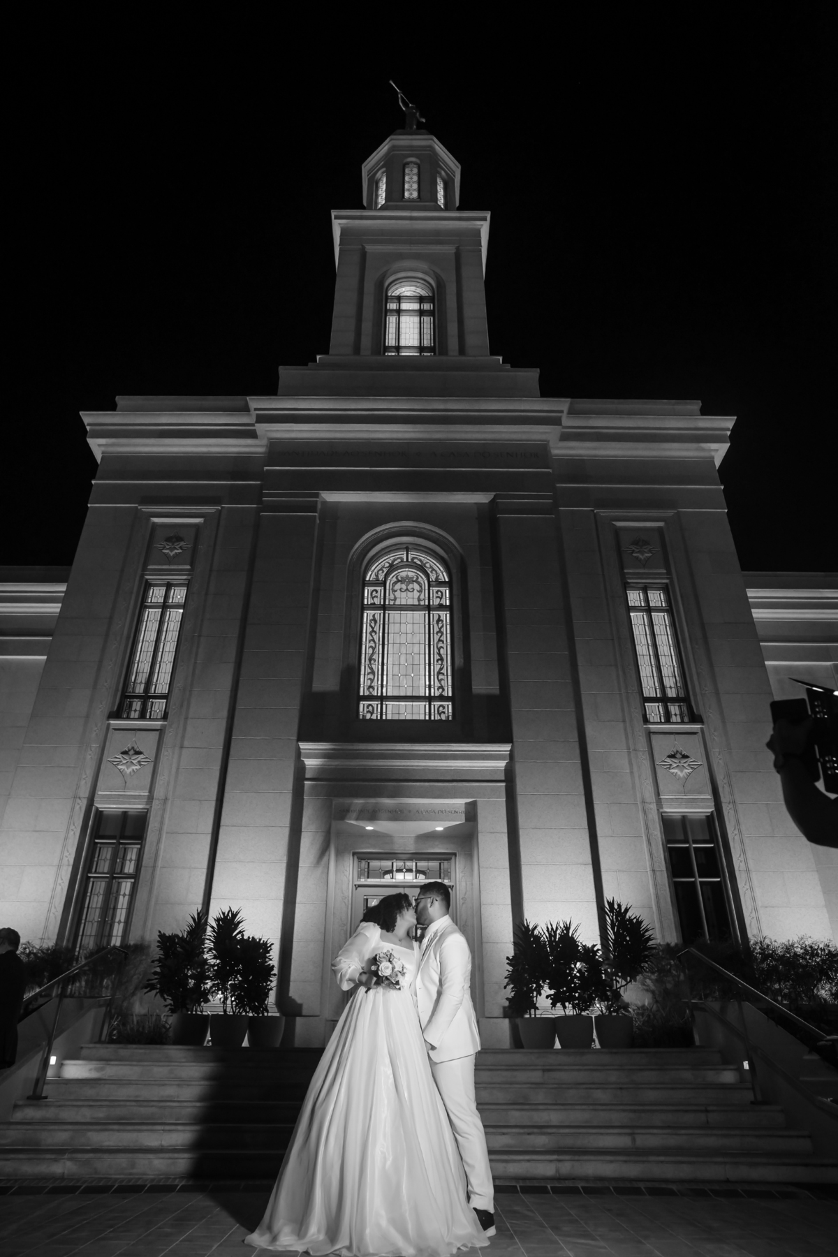 Ensaio fotográfico de casamento no Templo de Fortaleza
