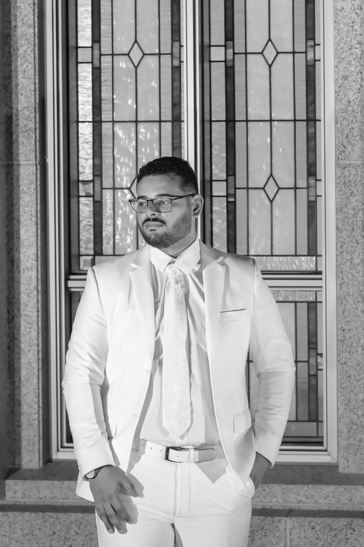 Ensaio fotográfico de casamento no Templo de Fortaleza