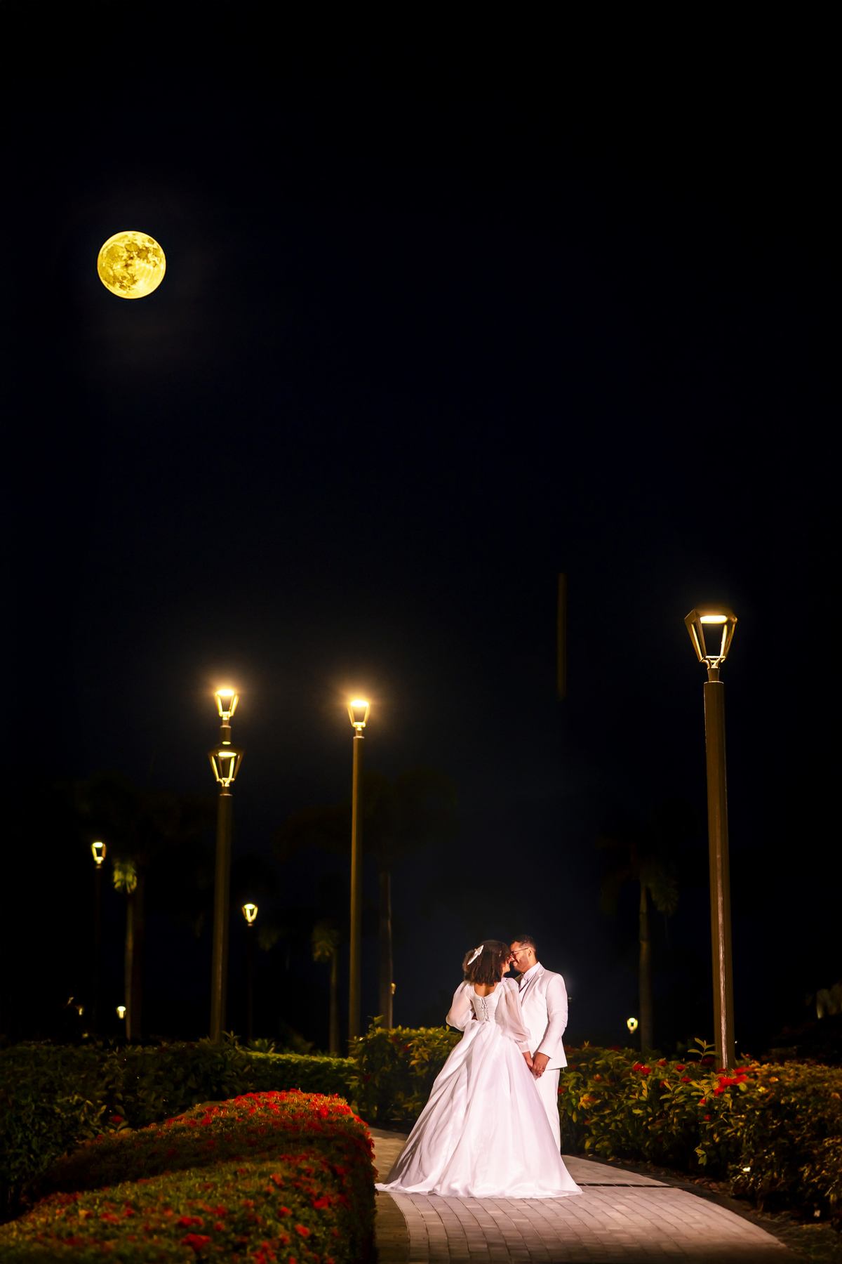 Ensaio fotográfico de casamento no Templo de Fortaleza