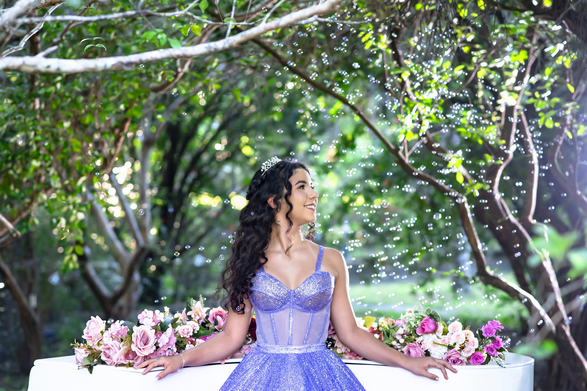 Ensaio debutante espaço olhares