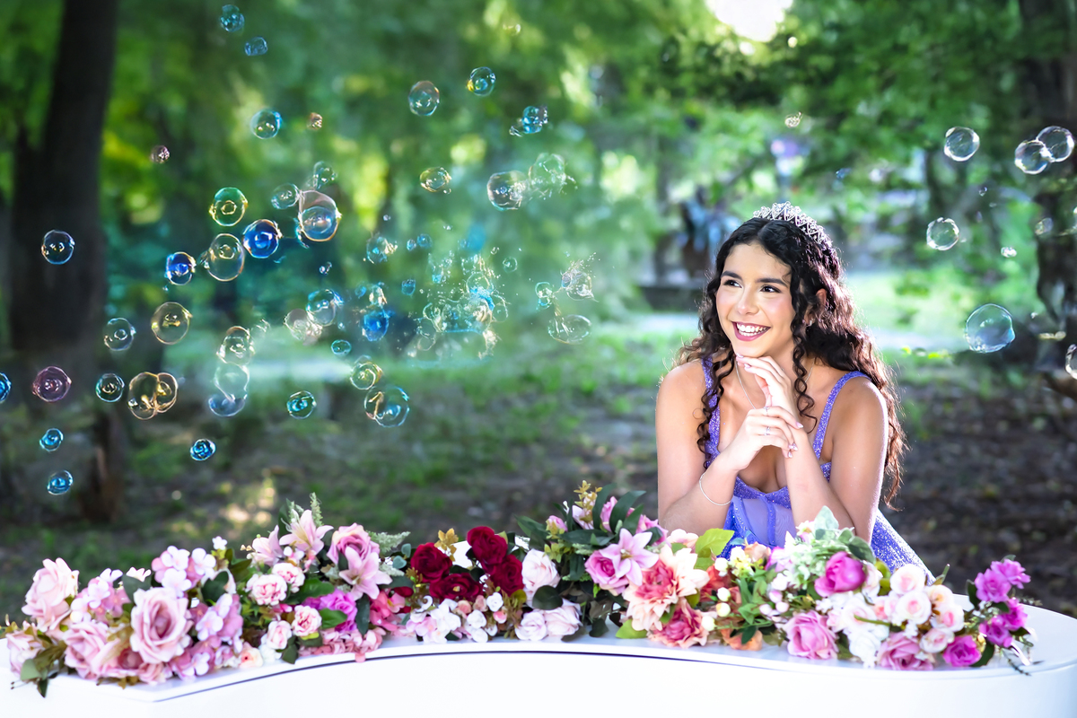 Ensaio debutante espaço olhares