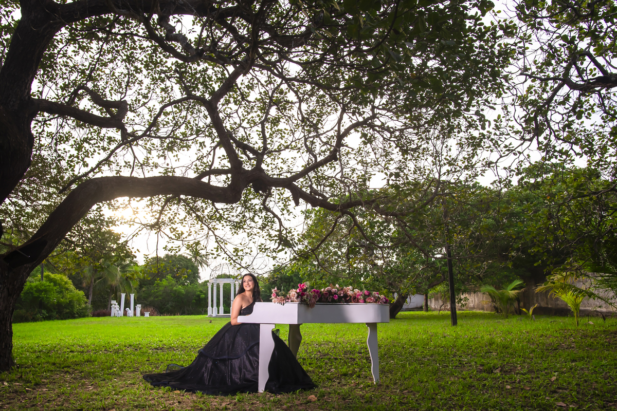 Ensaio fotográfico debutante Sitio Olhares 