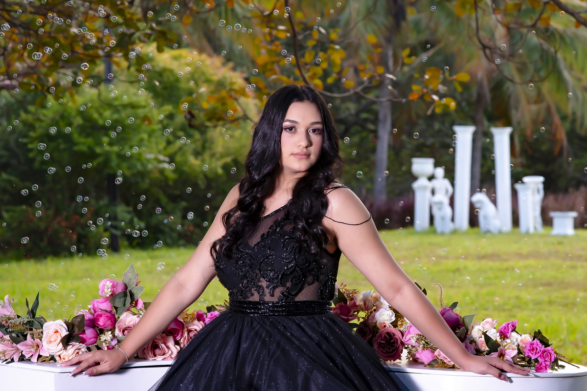 Ensaio fotográfico debutante Sitio Olhares 