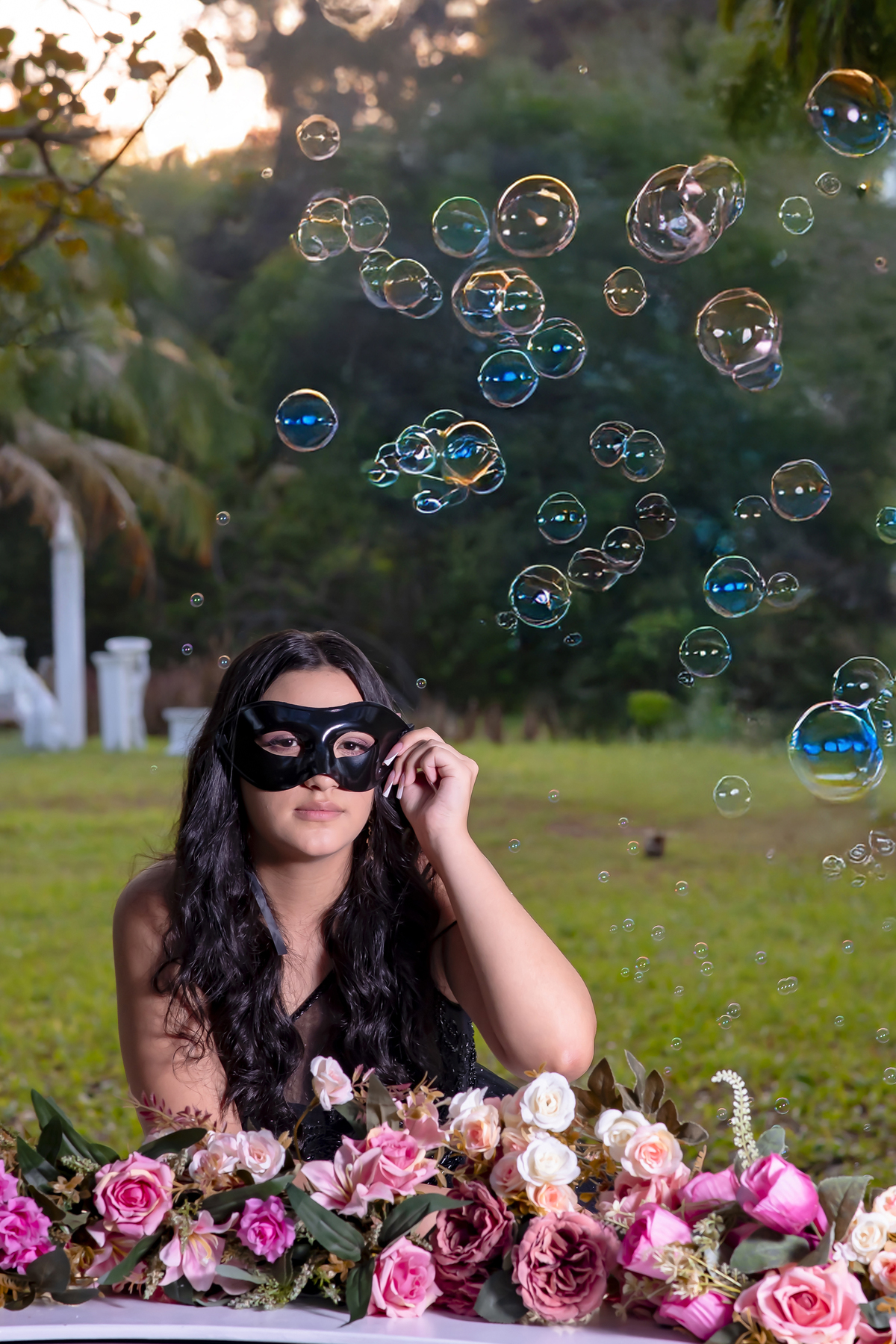 Ensaio fotográfico debutante Sitio Olhares 