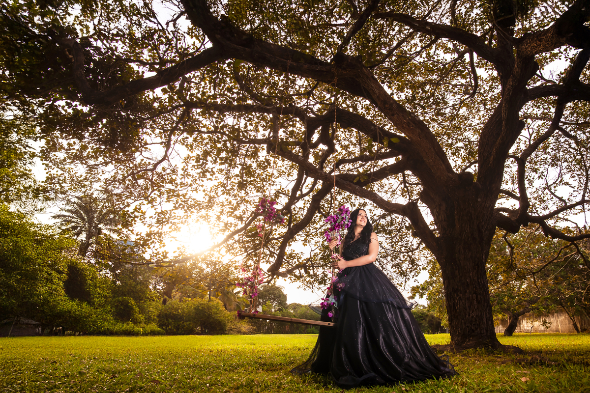 Ensaio fotográfico debutante Sitio Olhares 