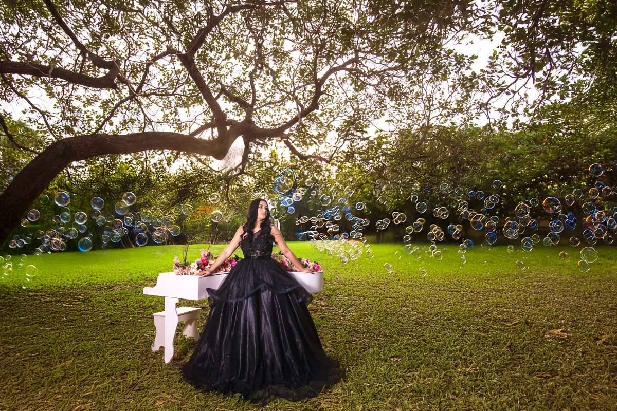 Ensaio fotográfico debutante Sitio Olhares 