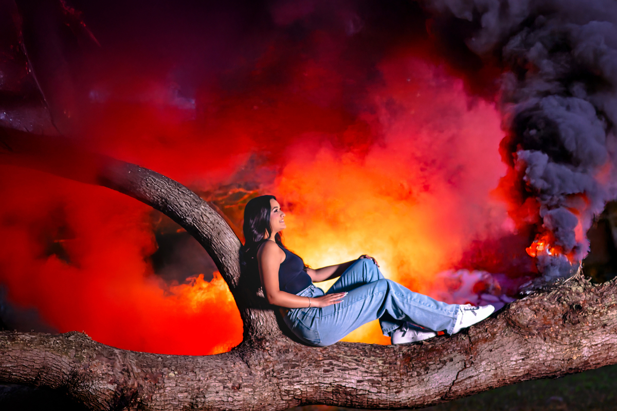 Ensaio fotográfico debutante Sitio Olhares 