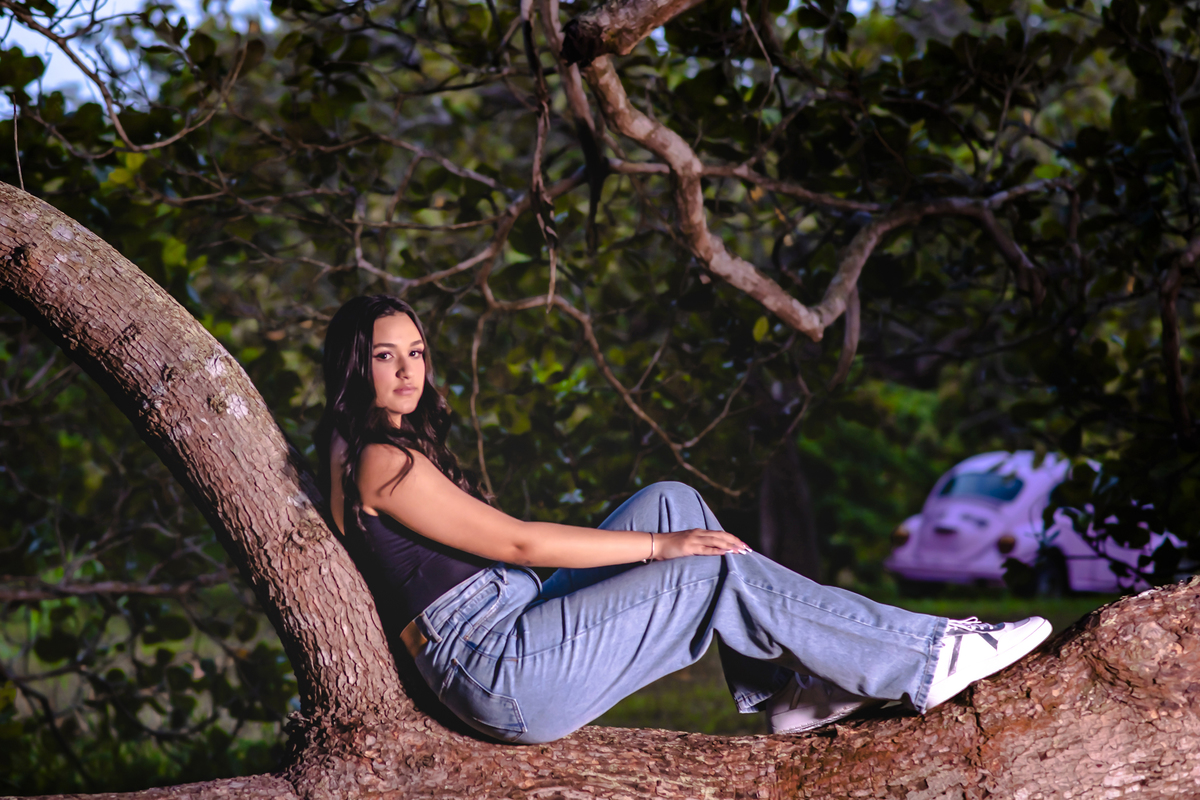 Ensaio fotográfico debutante Sitio Olhares 