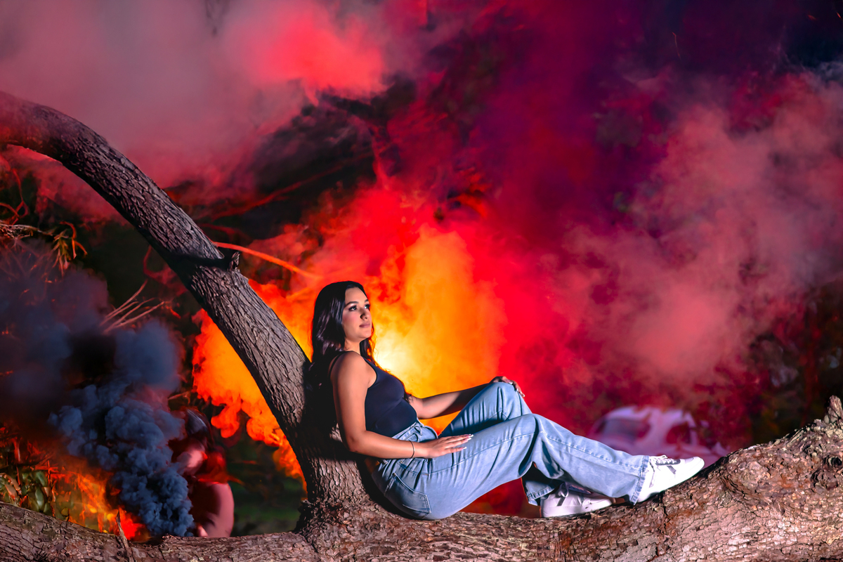 Ensaio fotográfico debutante Sitio Olhares 