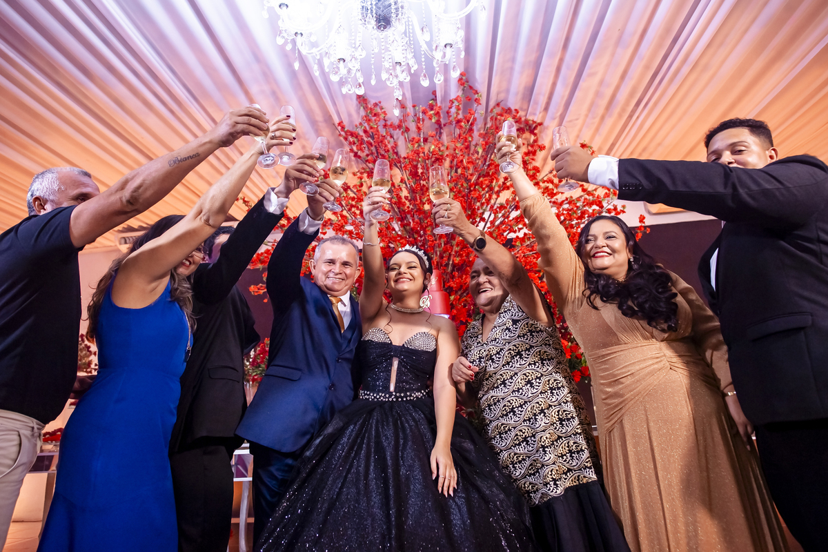 Festa de 15 anos no Spazio buffet em Fortaleza