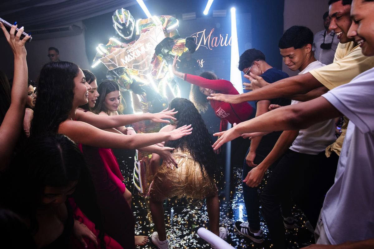 Aniversario 15 anos no Spazio Buffet Fortaleza