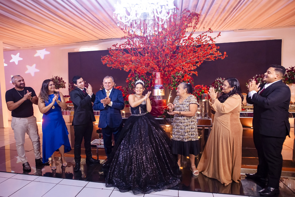 Aniversario 15 anos no Spazio Buffet Fortaleza