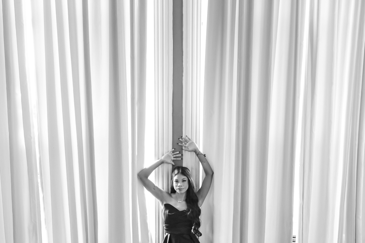 Ensaio fotográfico debutante 