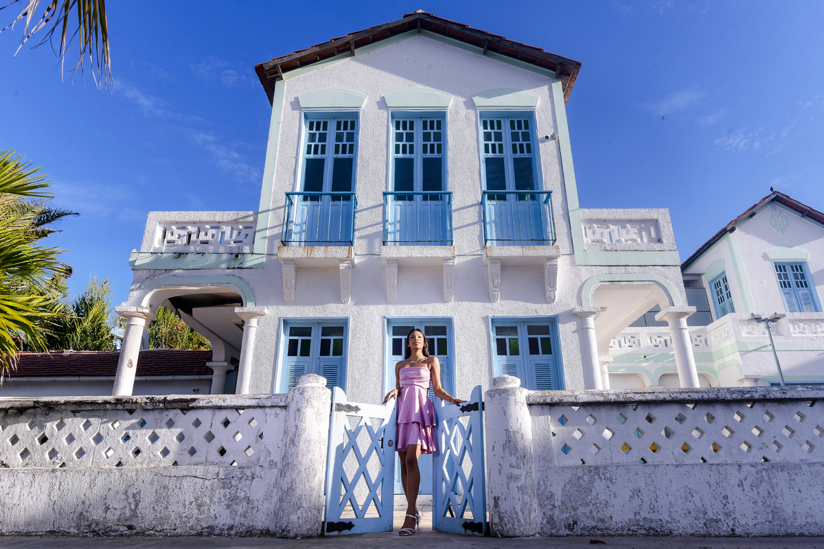 Ensaio fotográfico debutante 