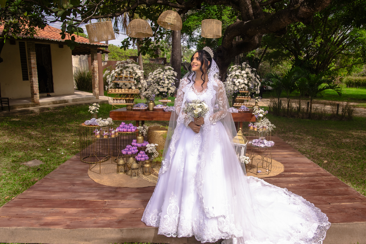 Festa casamento no lago em Fortaleza