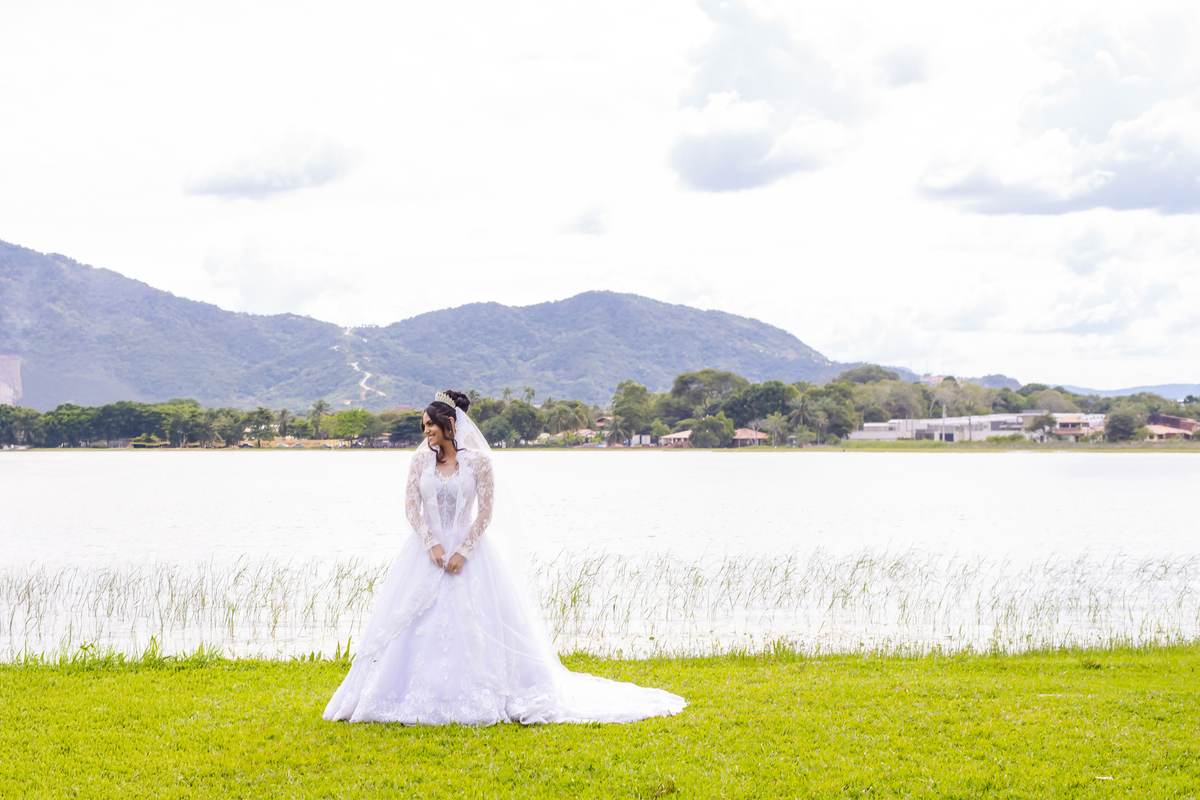 Festa casamento no lago em Fortaleza