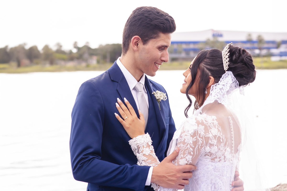 Festa casamento no lago em Fortaleza