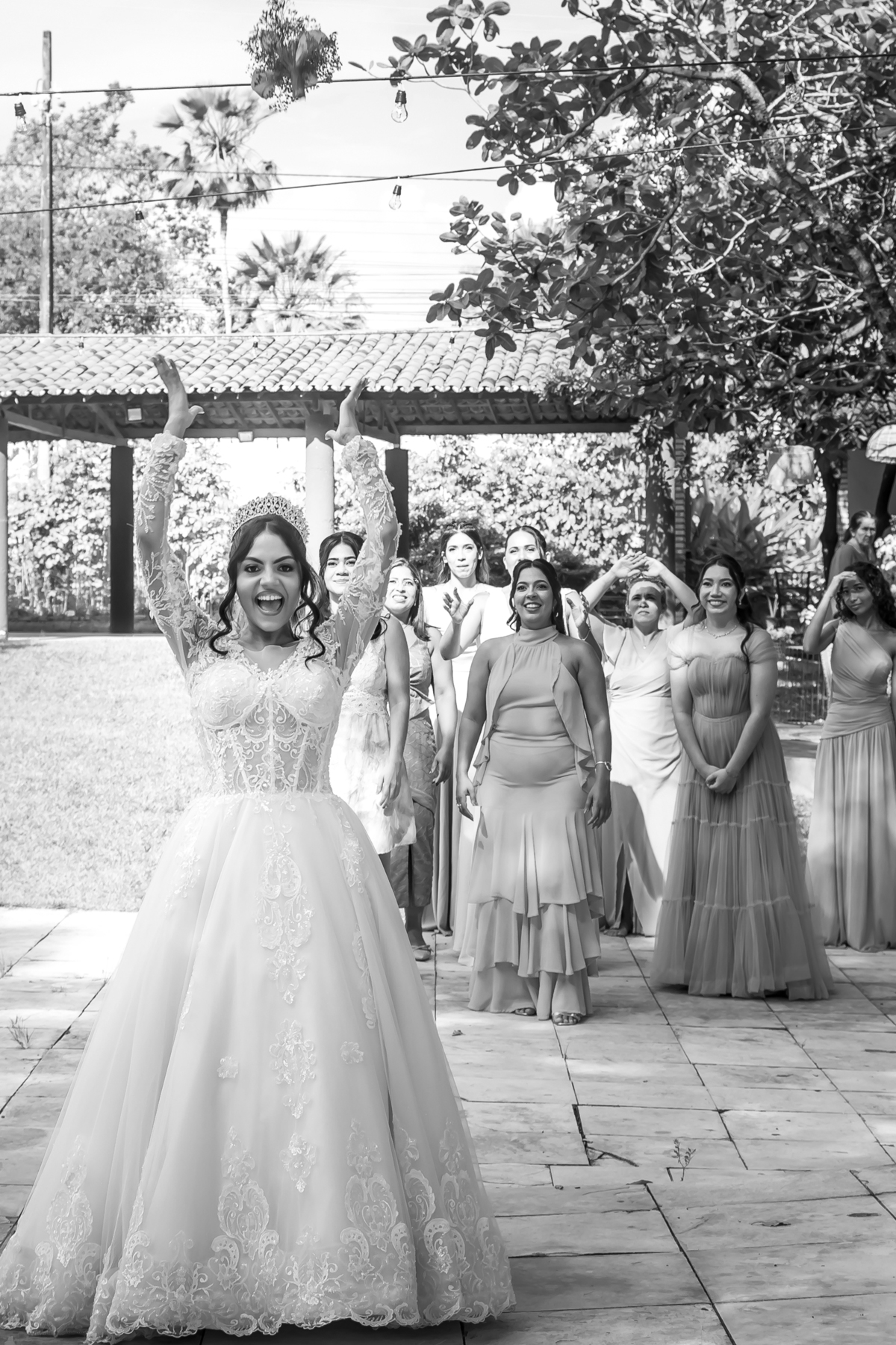 Festa casamento no lago em Fortaleza