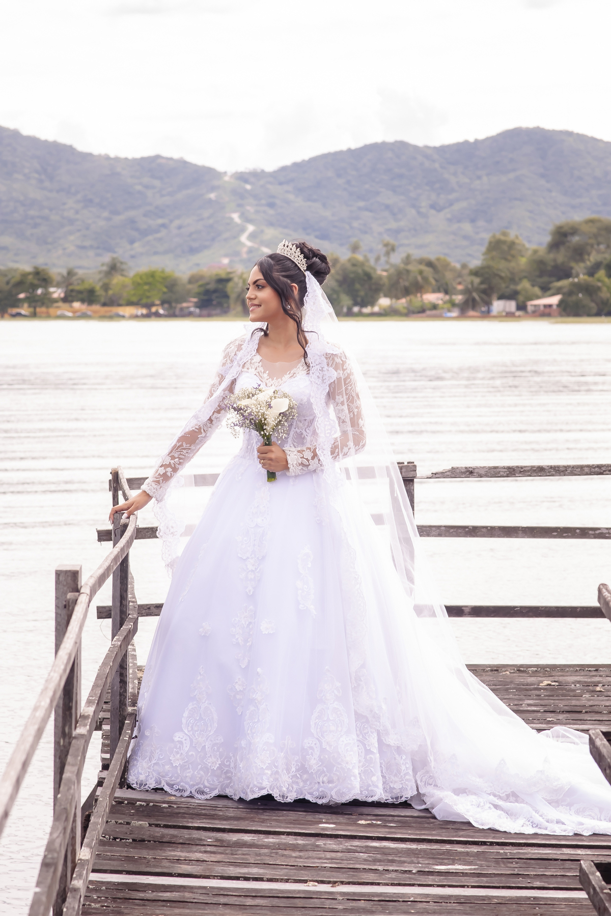 Festa casamento no lago em Fortaleza