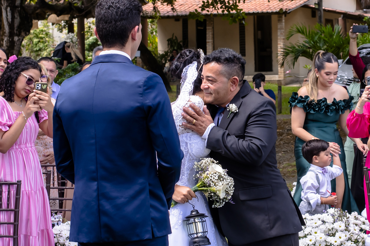 Festa casamento no lago em Fortaleza