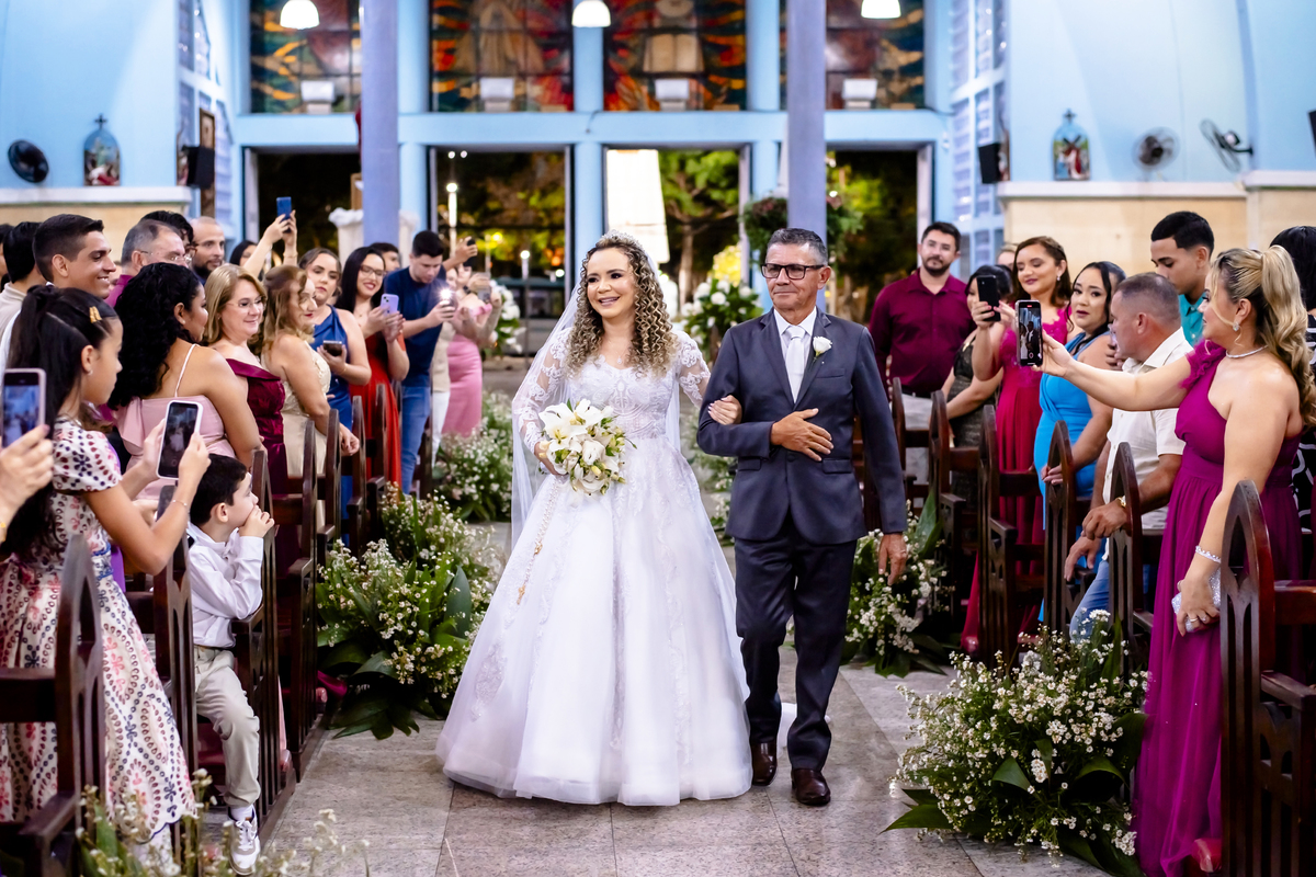 Cerimonia de casamento Igreja Nossa Senhora de Fatima em Fortaleza