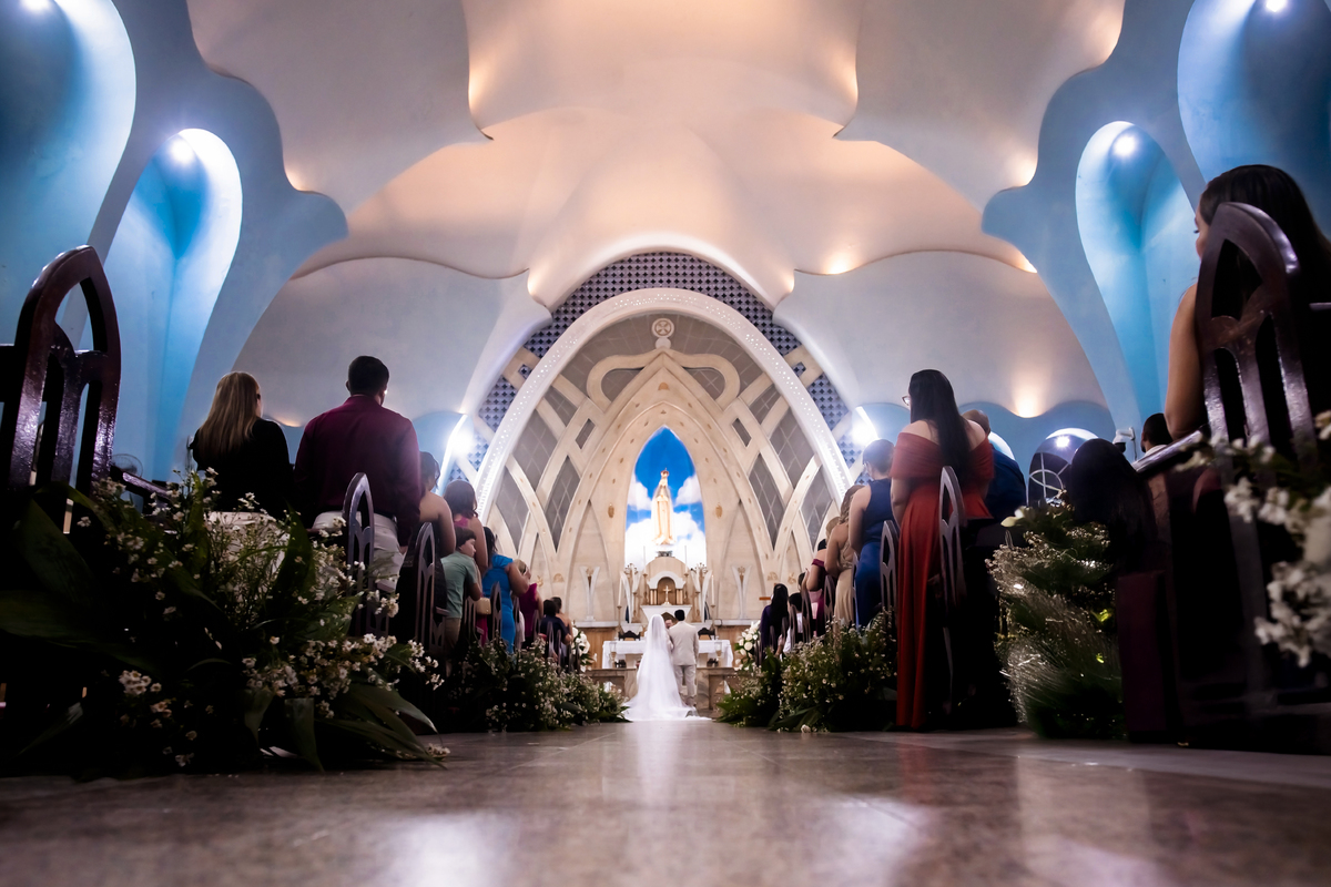 Cerimonia de casamento Igreja Nossa Senhora de Fatima em Fortaleza
