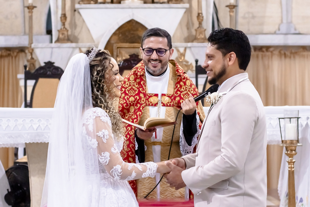 Cerimonia de casamento Igreja Nossa Senhora de Fatima em Fortaleza