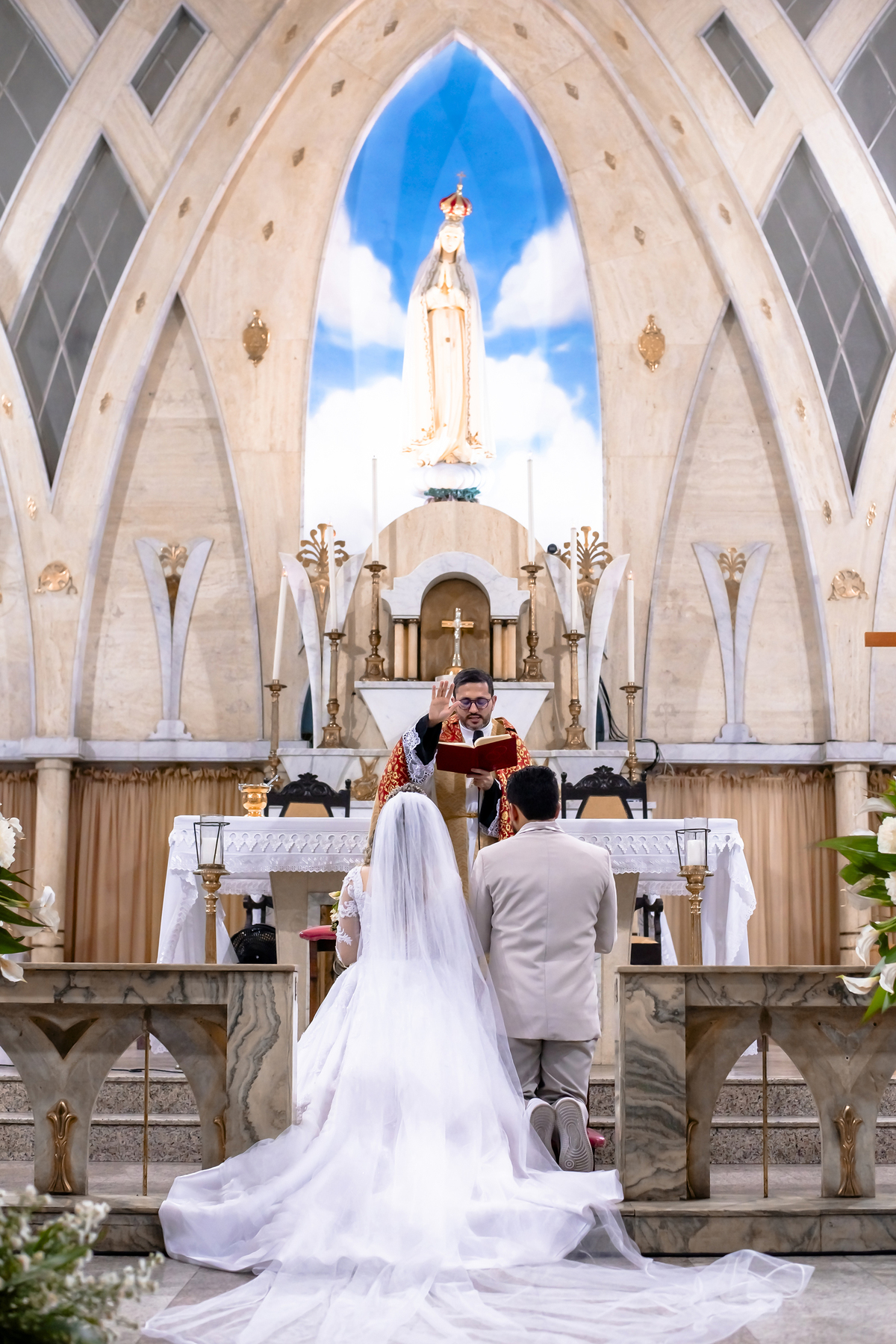 Cerimonia de casamento Igreja Nossa Senhora de Fatima em Fortaleza