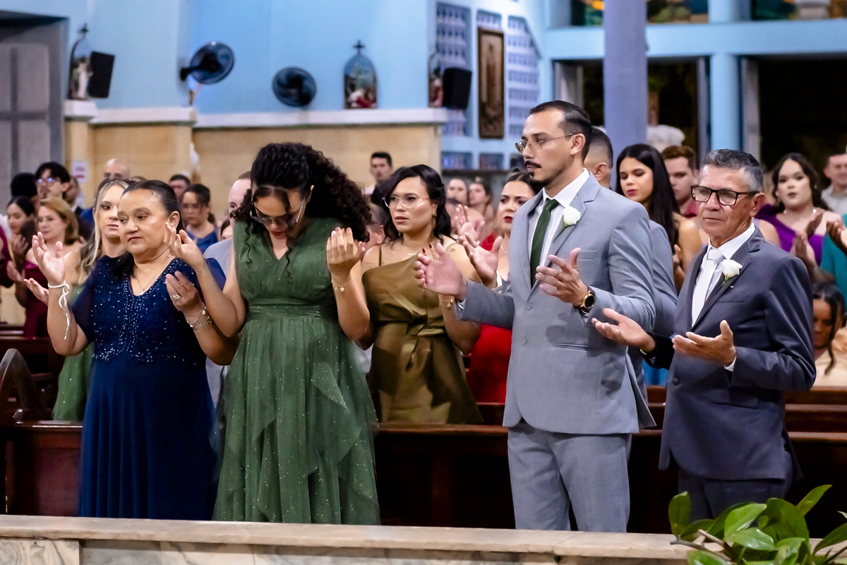 Cerimonia de casamento Igreja Nossa Senhora de Fatima em Fortaleza