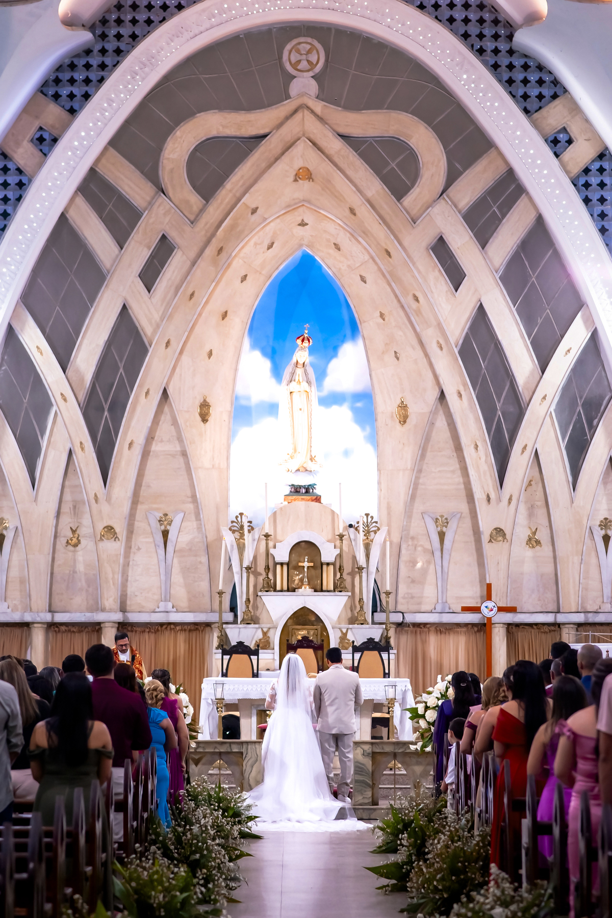 Cerimonia de casamento Igreja Nossa Senhora de Fatima em Fortaleza