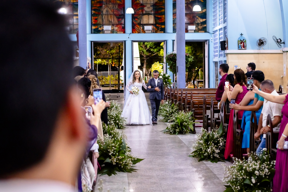 Cerimonia de casamento Igreja Nossa Senhora de Fatima em Fortaleza