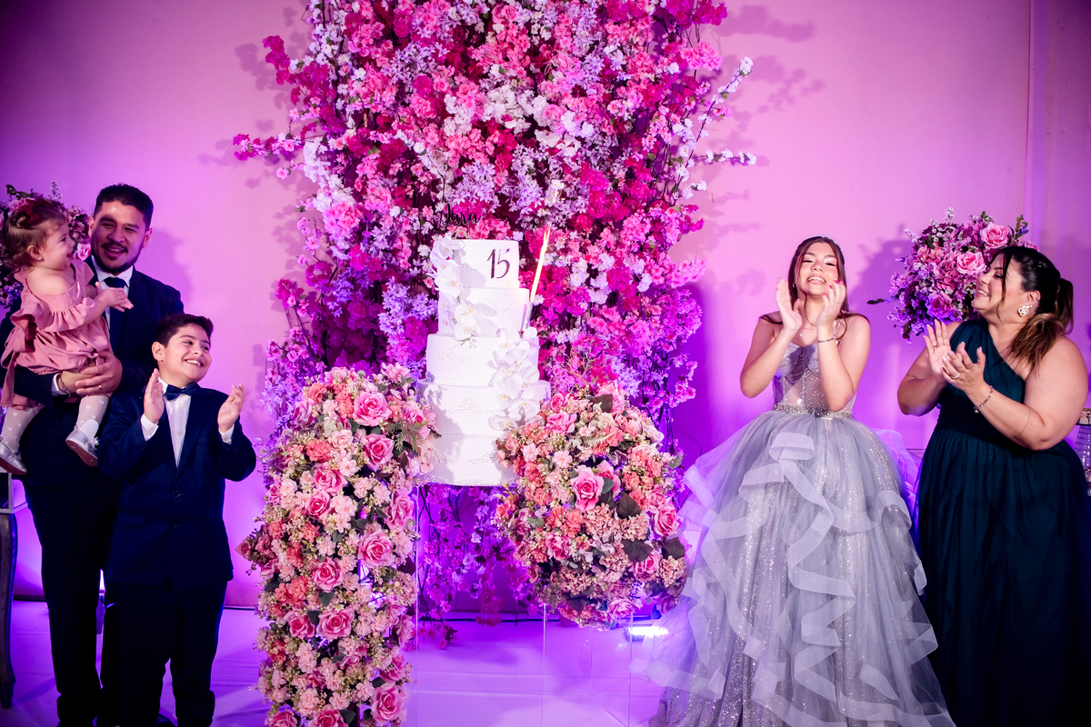 Aniversario de 15 anos no Spazio buffet em Fortaleza