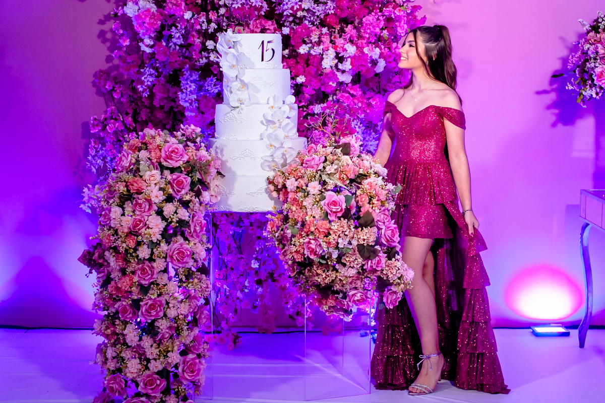 Aniversario de 15 anos no Spazio buffet em Fortaleza