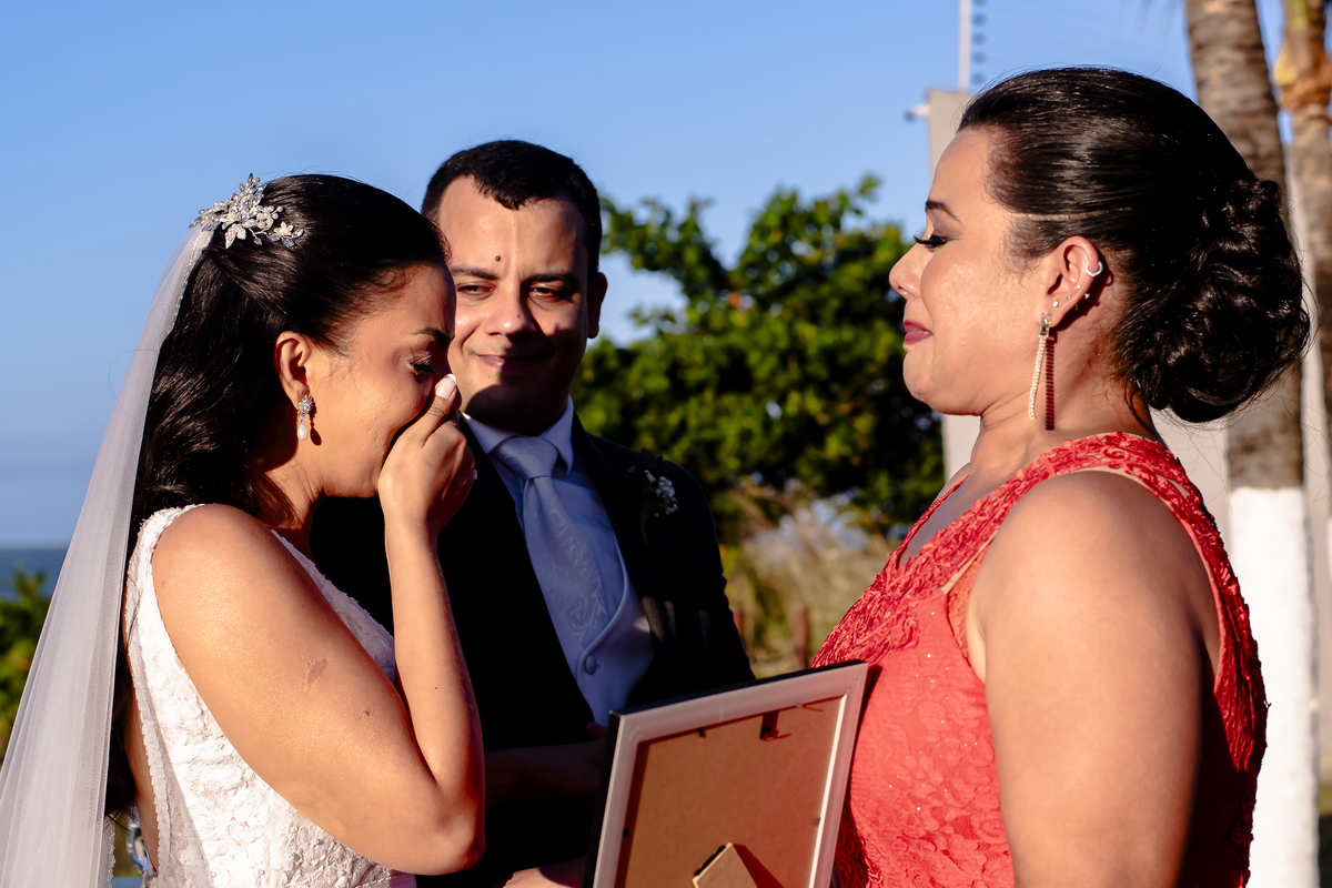 Casamento na praia, no lounge conceito buffet em Iparana