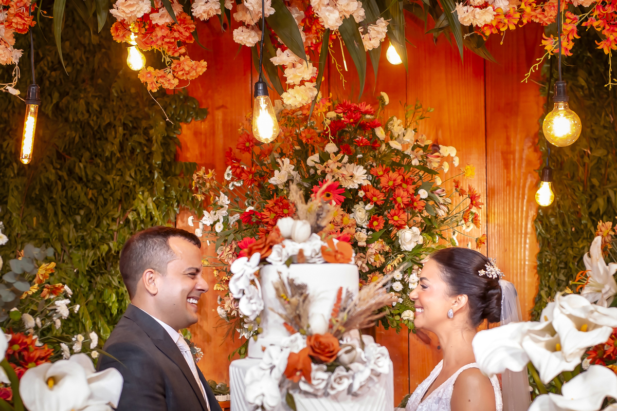 Casamento na praia, no lounge conceito buffet em Iparana