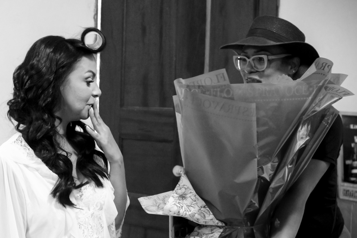 Casamento na praia, no lounge conceito buffet em Iparana