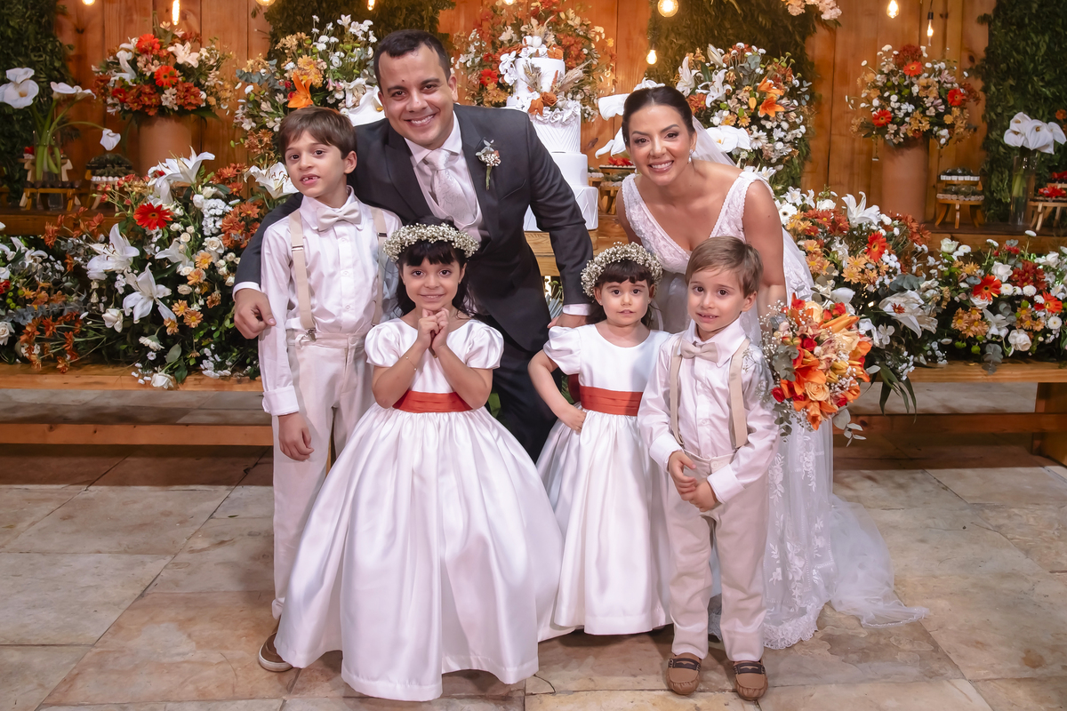 Casamento na praia, no lounge conceito buffet em Iparana