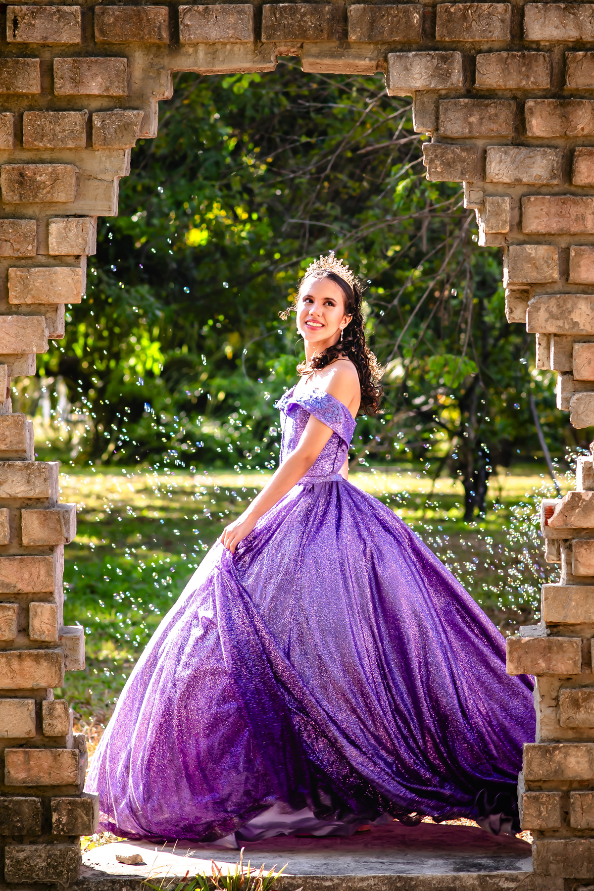 Ensaio fotográfico 15 anos no sitio Olhares 