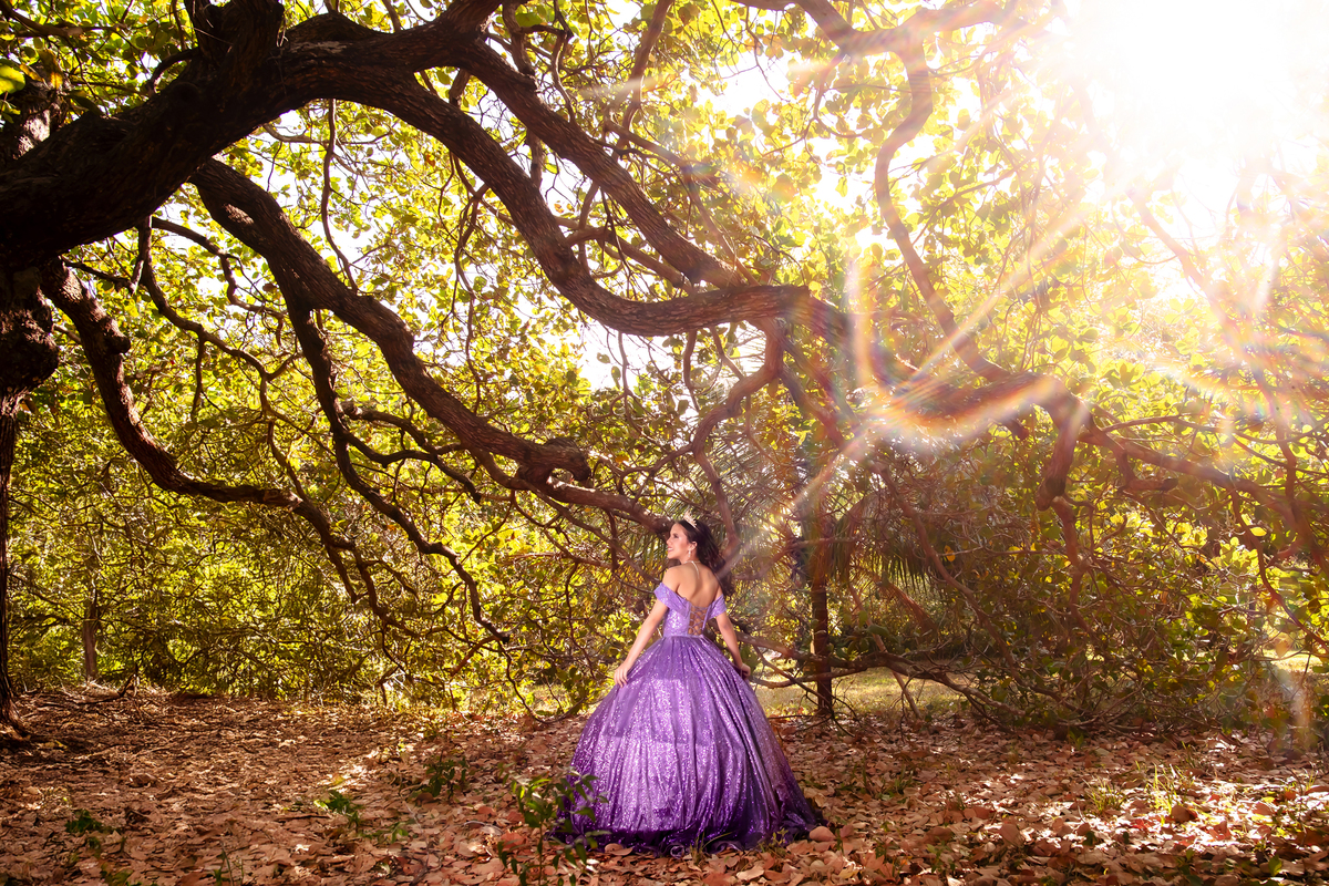 Ensaio fotográfico 15 anos no sitio Olhares 