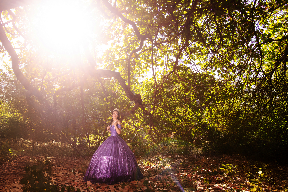 Ensaio fotográfico 15 anos no sitio Olhares 