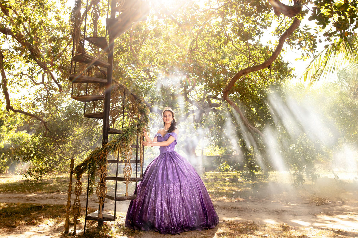 Ensaio fotográfico 15 anos no sitio Olhares 