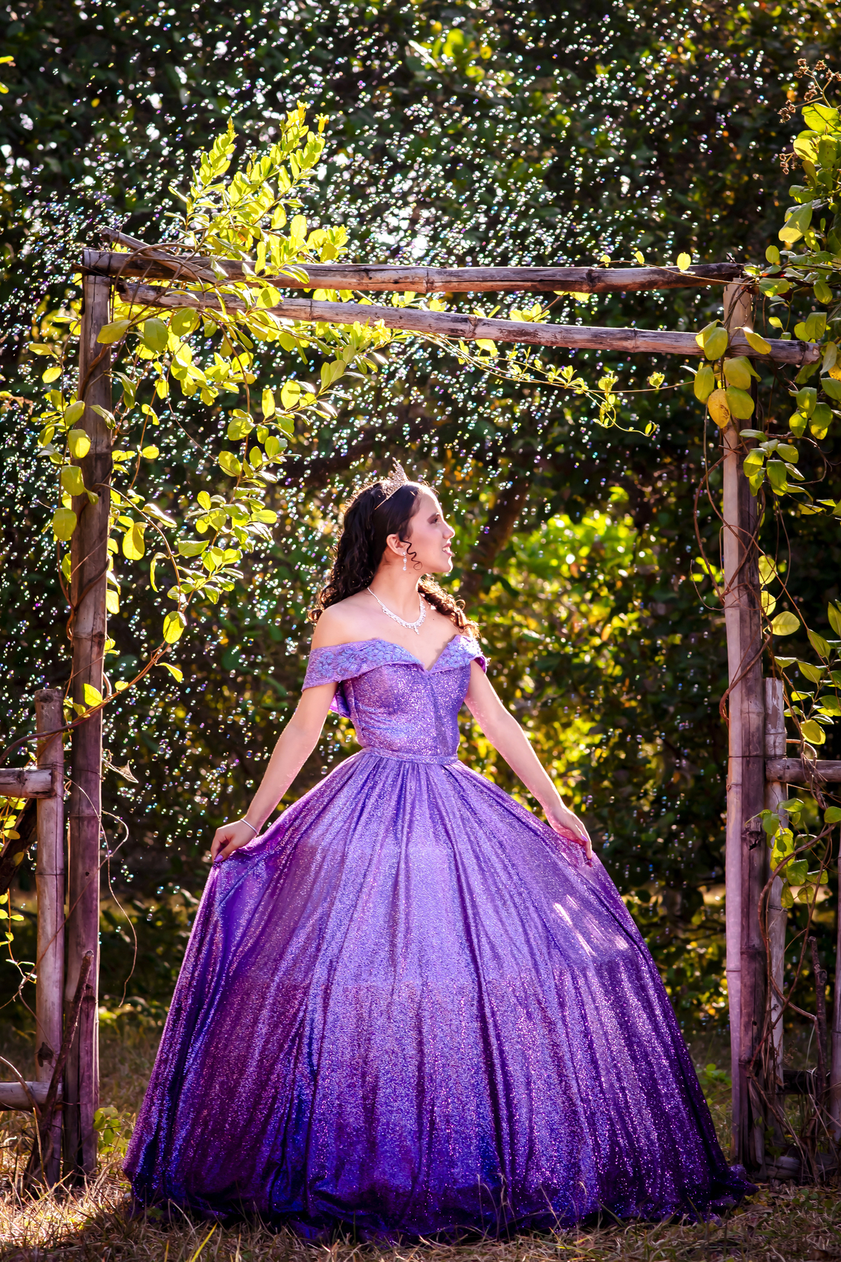 Ensaio fotográfico 15 anos no sitio Olhares 