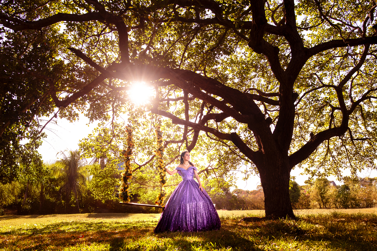 Ensaio fotográfico 15 anos no sitio Olhares 