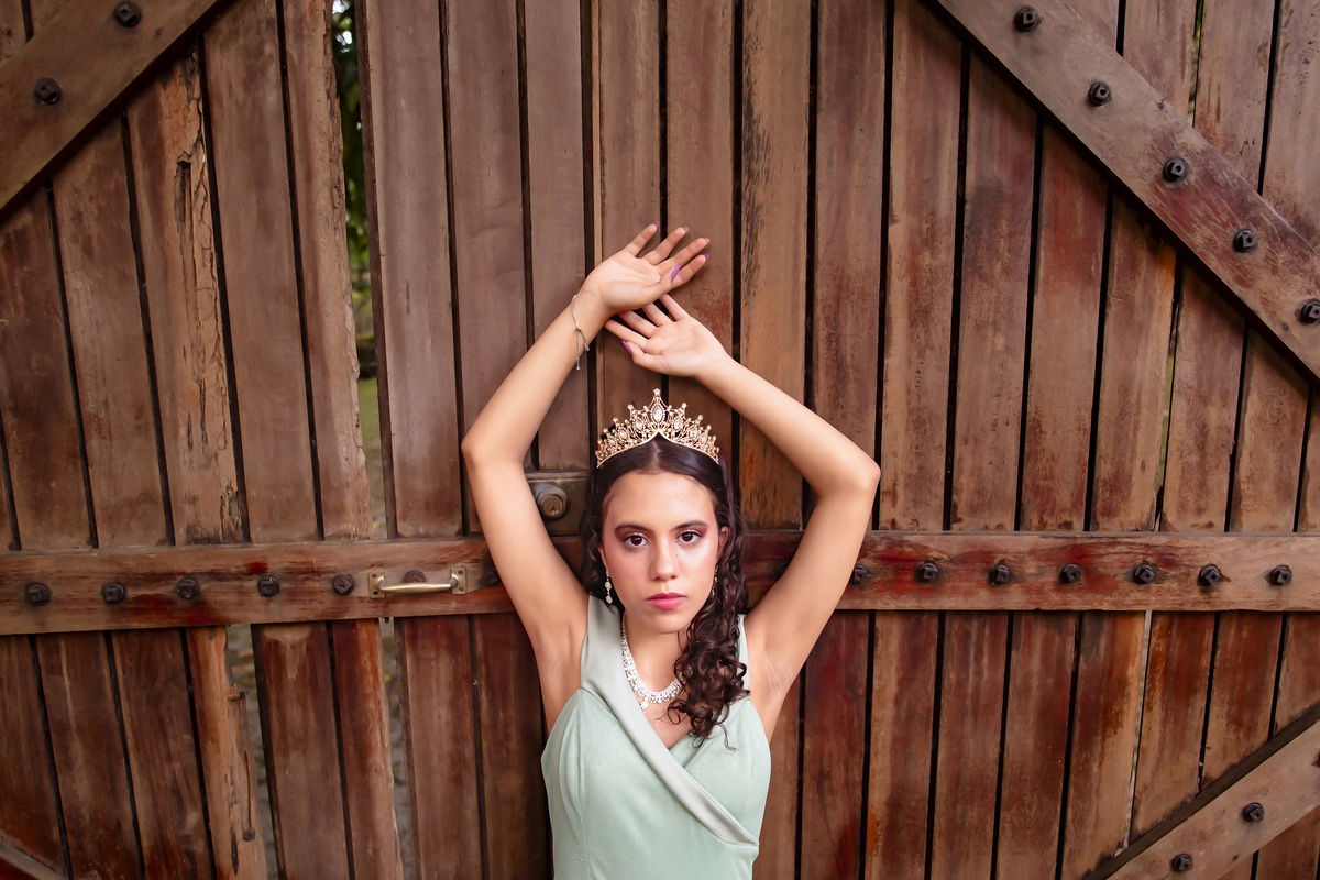 Ensaio fotográfico 15 anos no sitio Olhares 