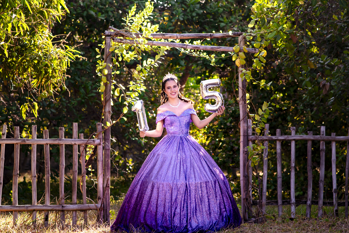 Ensaio fotográfico 15 anos no sitio Olhares 