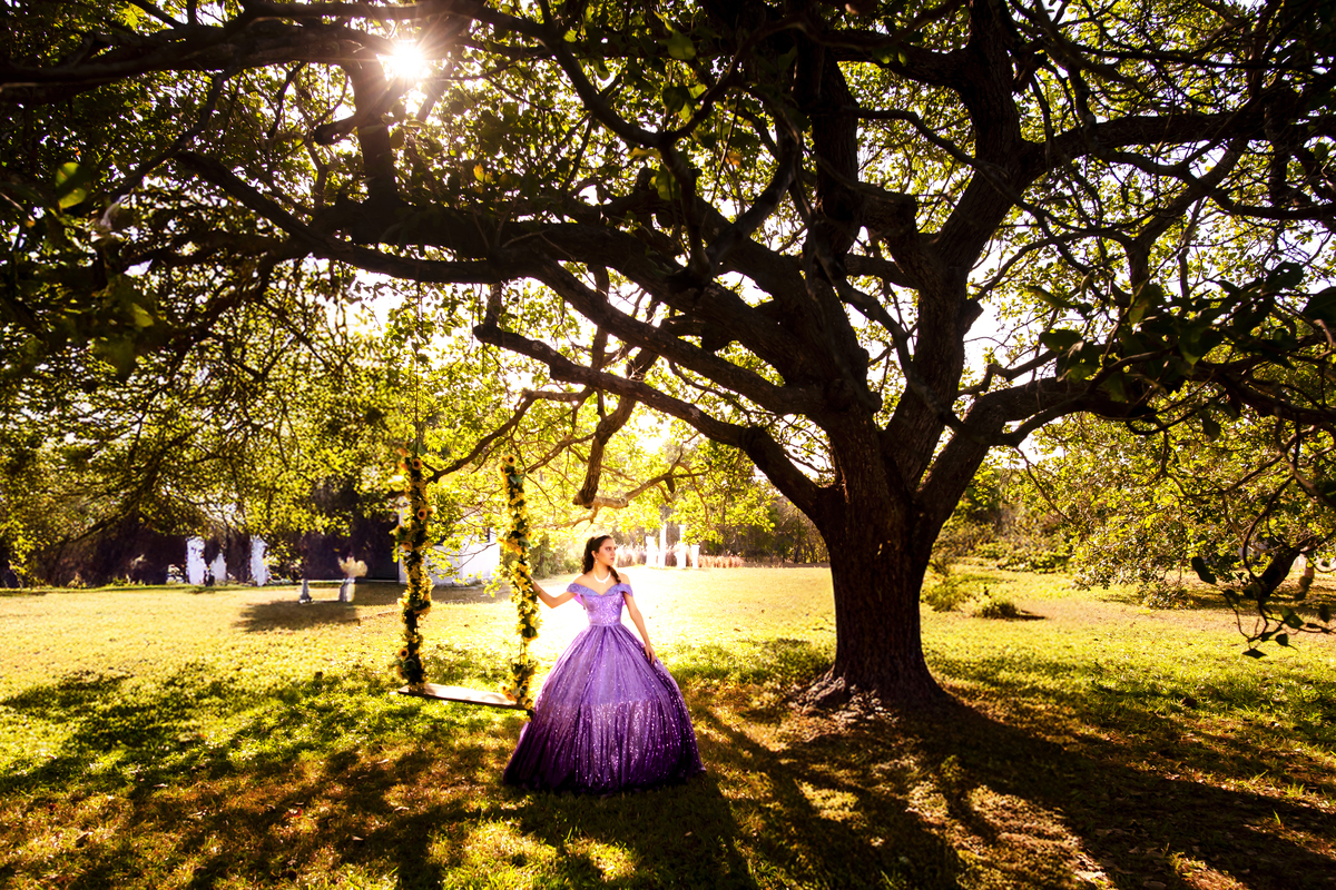 Ensaio fotográfico 15 anos no sitio Olhares 