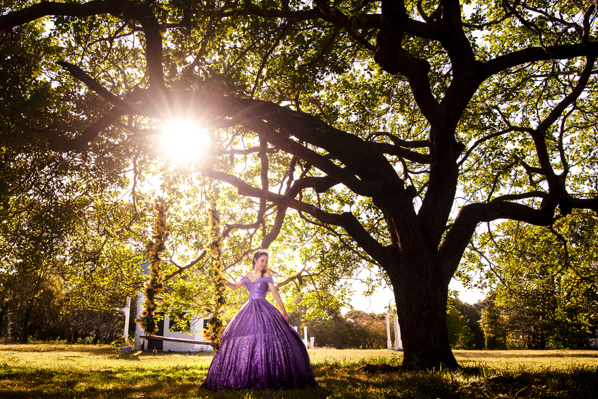 Ensaio fotográfico 15 anos no sitio Olhares 