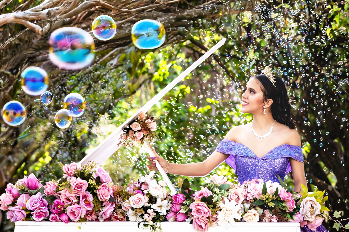 Ensaio fotográfico 15 anos no sitio Olhares 