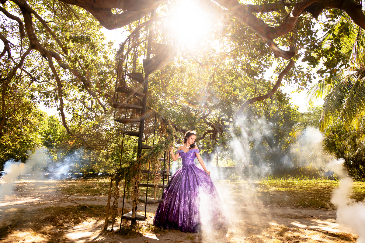 Ensaio fotográfico 15 anos no sitio Olhares 